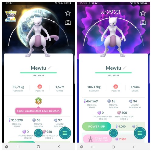 Pokemon mewtwo - go,