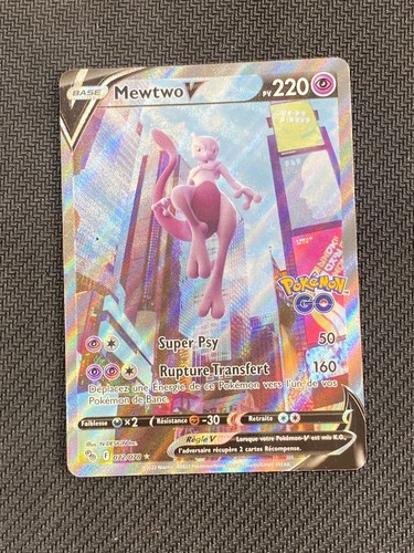 Carta pokémon mewtwo - carta,