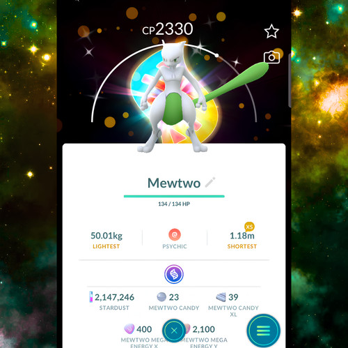 Pokémon shiny mewtwo special - pokémon,
