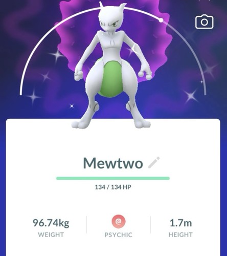 Pokémon shiny mewtwo - pokémon, go-shiny
