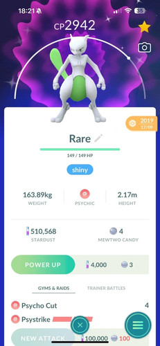 Pokémon shiny mewtwo - pokémon,