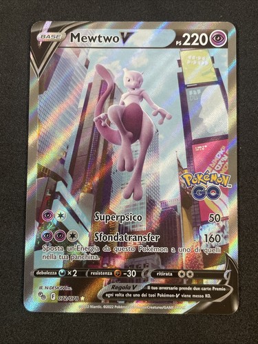 Pokemon tcg mewtwo 072 - tcg, 072/078