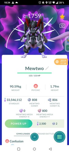 Inviti armor mewtwo - 20,