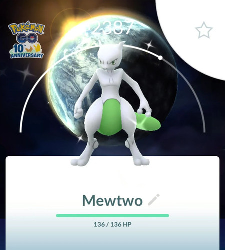 Pokémon go shiny mewtwo - pokémon,