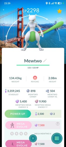 Shiny mewtwo san francisco - shiny,