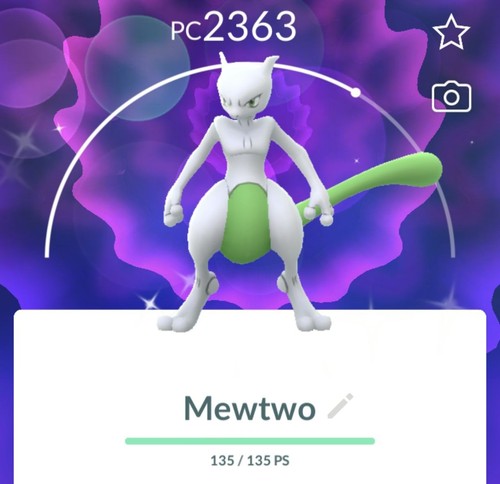 Shiny mewtwo giorni - shiny, o