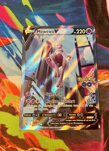 Carta pokémon mewtwo - carta,