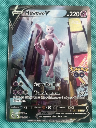 Pokémon tcg mewtwo v - -,