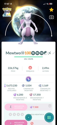 Cuenta pokémon 71 - go,