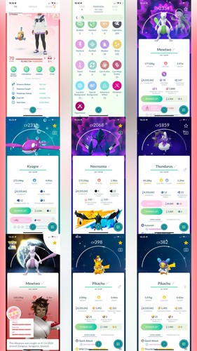 Pokémon acc lvl70 120 - pokémon,