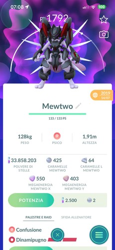Rare armored mewtwo - rare,