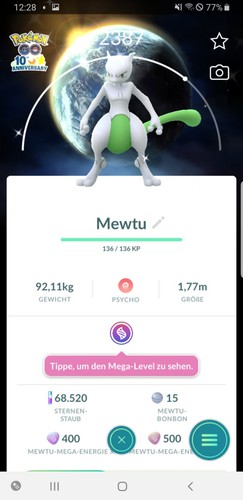 Pokemon shiny mewtwo sfondo - mewtwo,