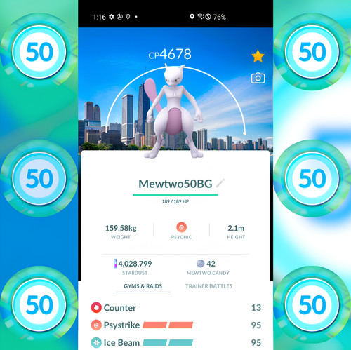 Mewtwo chicago fest - mewtwo, go