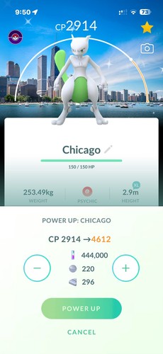 Shiny mewtwo chicago fest - shiny,