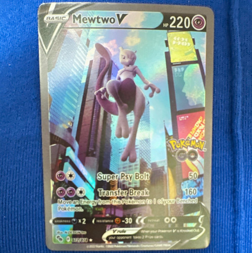 Mewtwo pokemon 072 078 - v, 072/078
