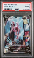 PSA 10 Mewtwo V Pokemon Go