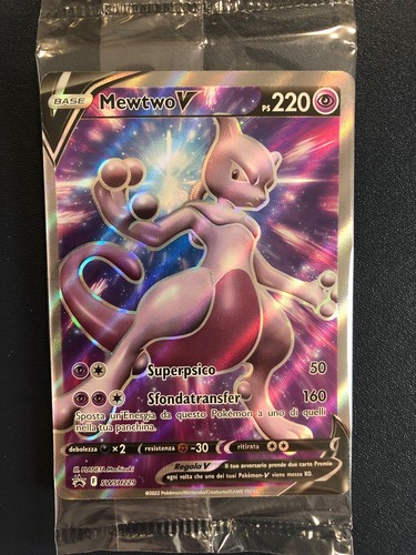 Carta pokemon mewtwo v - carta, go