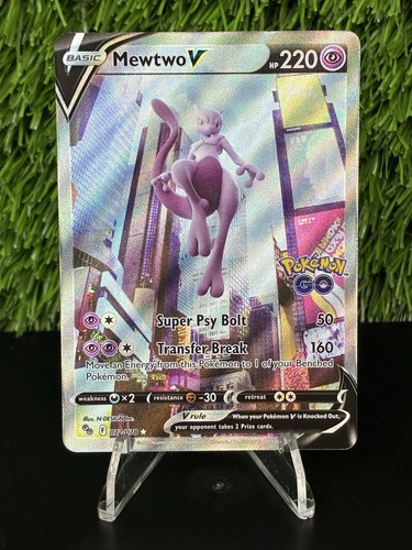 Carta pokemon mewtwo - v, full