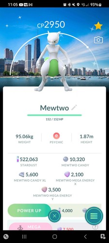 Shiny mewtwo chicago - chicago, pokemon