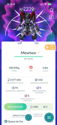 Pokémon mewtwo - pokémon,