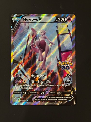 Pokemon tcg mewtwo 072 078 - v, 072/078