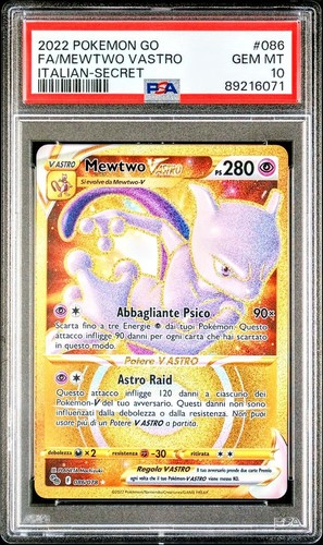 Mewtwo astro psa 10 - 🇮🇹mewtwo,