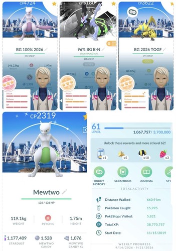 Pokemon ptc 4x - go,