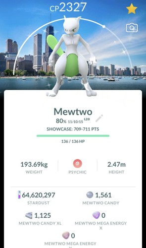 Pokémon mewtwo shiny - go,