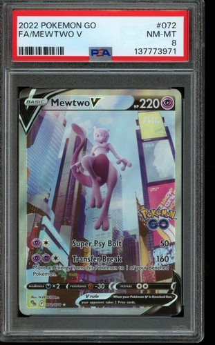 Psa pokemon mewtwo v - psa,