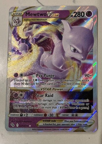 Carta pokemon mewtwo vstar - carta,
