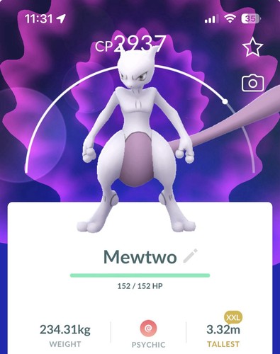 Pokemon tra xxl mewtwo - go,