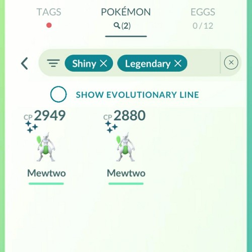 Pokemon 2x shiny mewtwo - go,