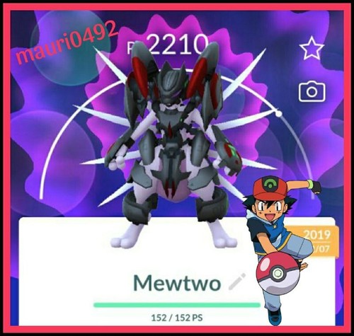 Pokémon mewtwo corazzato - pokémon, go
