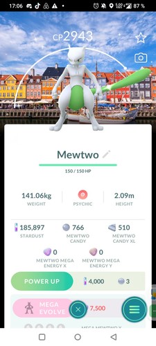 Shiny mewtwo copenhagen sfondo - mewtwo,