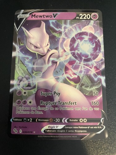 Carte pokémon mewtwo ultra - mewtwo,