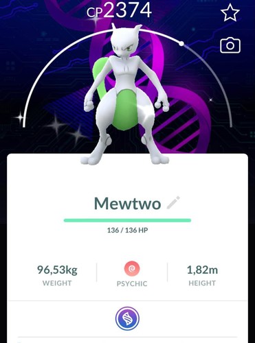Pokémon shiny mewtwo special - shiny,