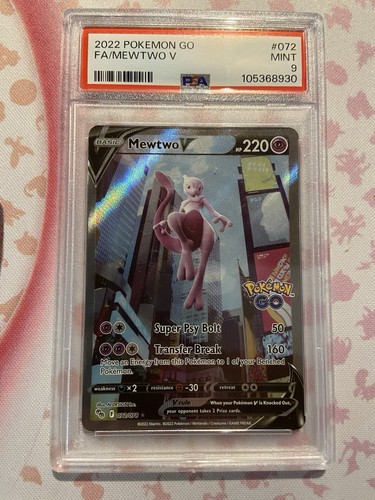 Carta pokémon mewtwo - carta,