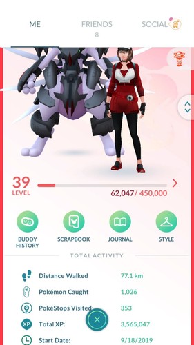 Pokémon lvl join - 39, 2019