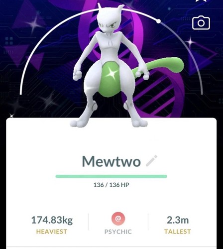 Pokémon shiny mewtwo - go-shiny,