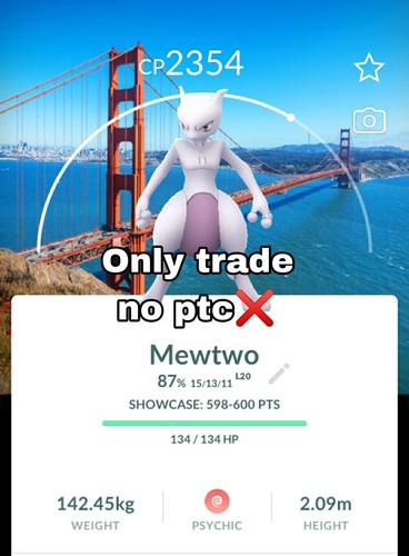 Pokemon trade mewtwo - trade, non
