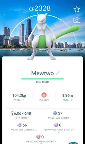 Pokémon shiny mewtwo - shiny, chicago