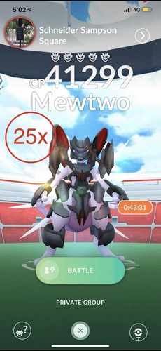 Pokémon corazzato mewtwo - go,