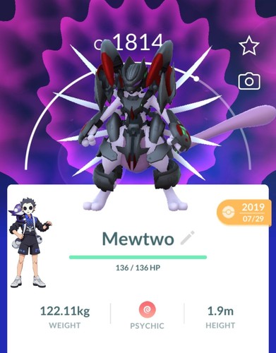 Mewtwo corazzato 2019 2020 - 2019, o