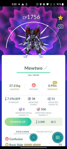 Mewtwo corazzato xxs - mewtwo,
