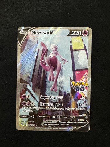 Mewtwo 072 078 pokémon - v, 072/078