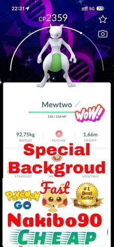 Pokemon shiny mewtwo sfondo - mewtwo,