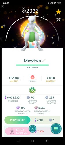 Pokemon shiny mewtwo mega - pokemon,