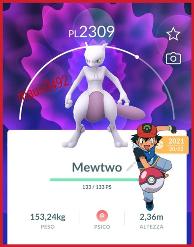 Pokémon mewtwo scambio - go,