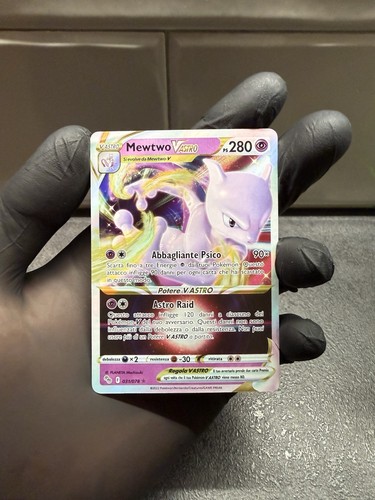 Carta pokémon mewtwo vastro - carta,