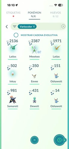 Cuenta pokemon latias - cuenta, go